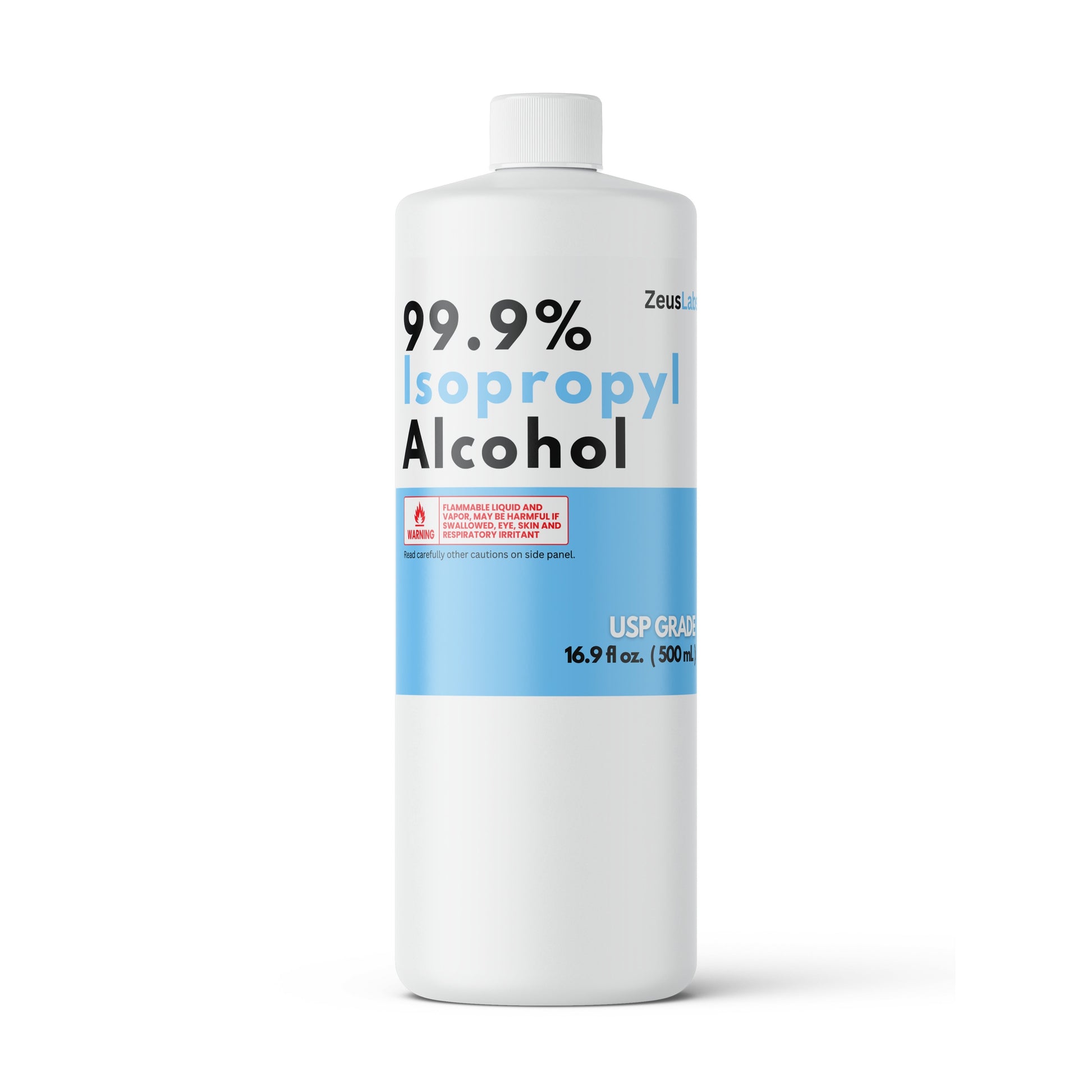 99.9% Isopropyl Absolute/Anhydrous Alcohol - 16 oz